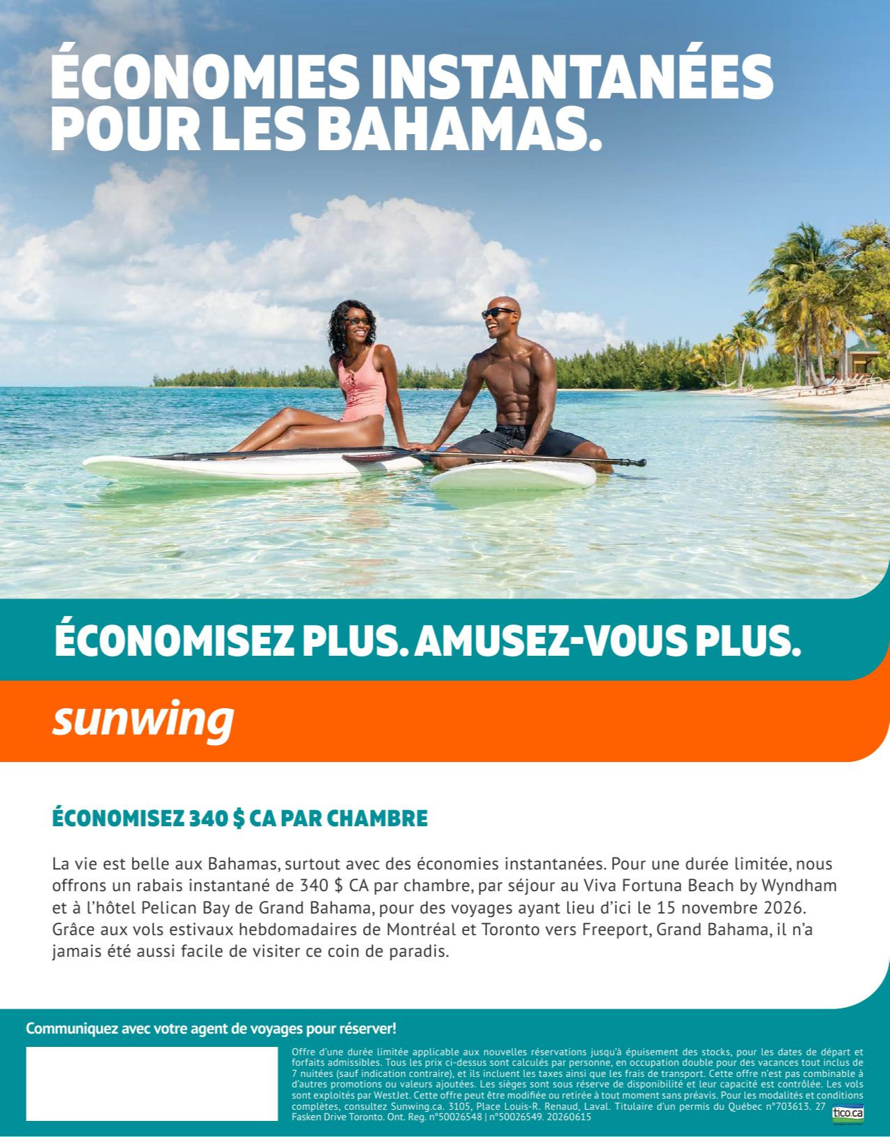Sunwing Promotion Flyer section-1b fr
