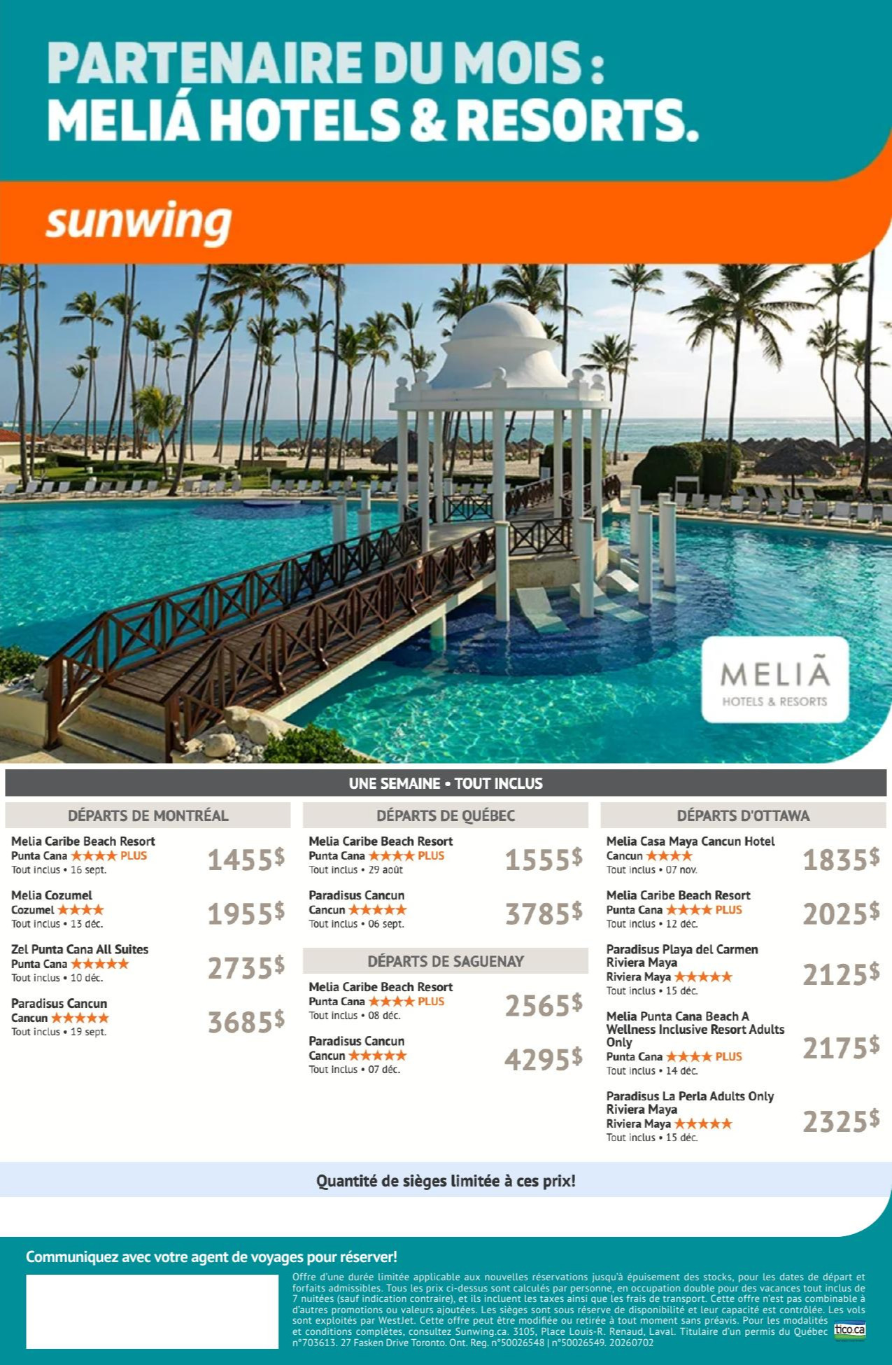 SUNWING PROMOTION Flyer SECTION-3 fr