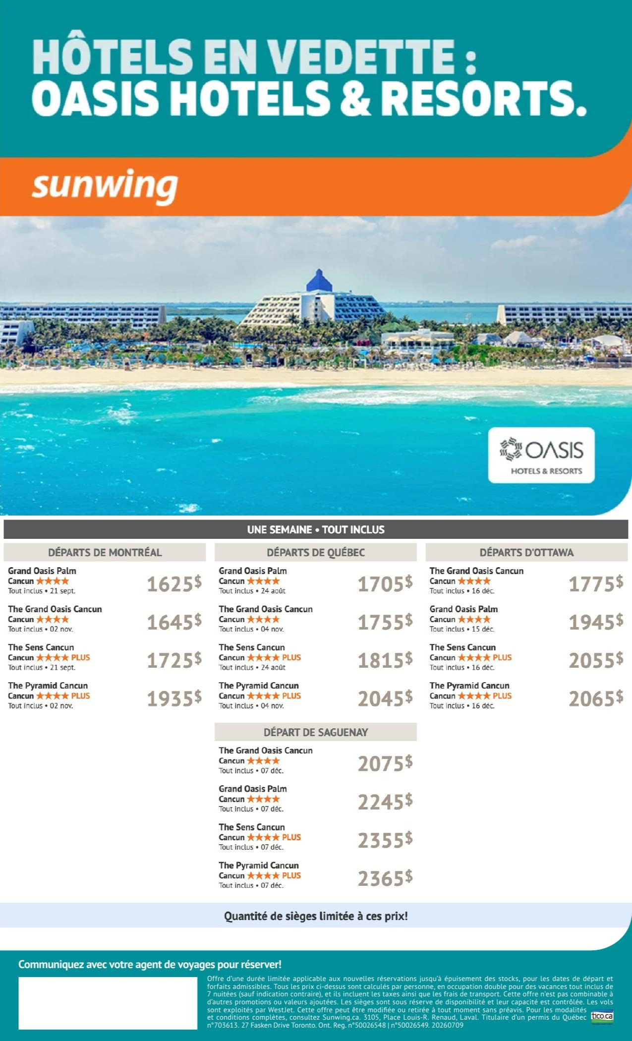 SUNWING PROMOTION Flyer SECTION-4 fr